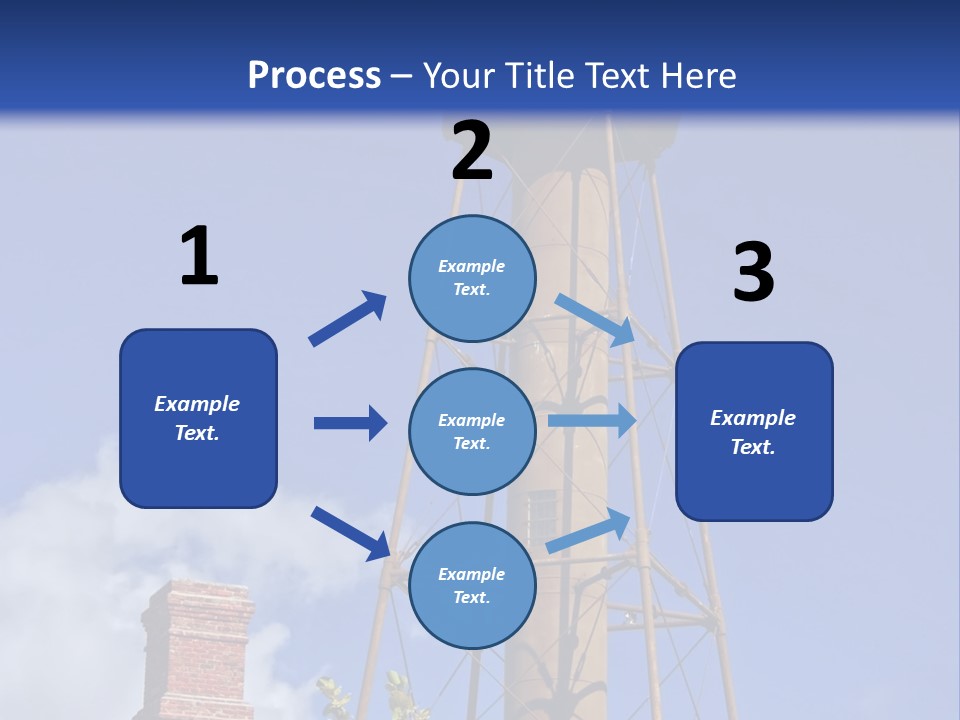 Water Tower PowerPoint Template