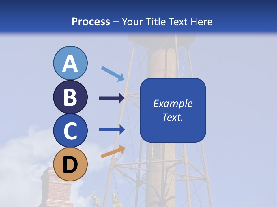 Water Tower PowerPoint Template