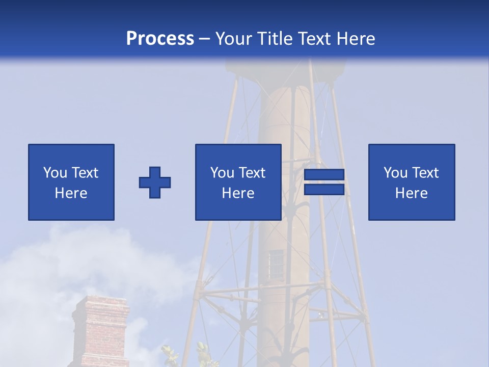 Water Tower PowerPoint Template