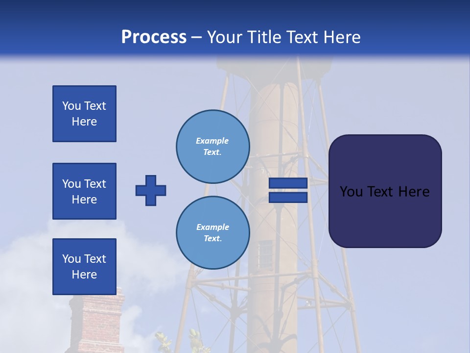 Water Tower PowerPoint Template