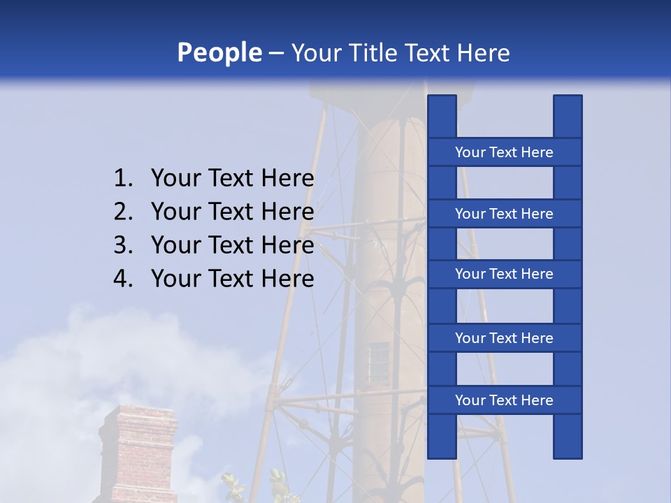 Water Tower PowerPoint Template