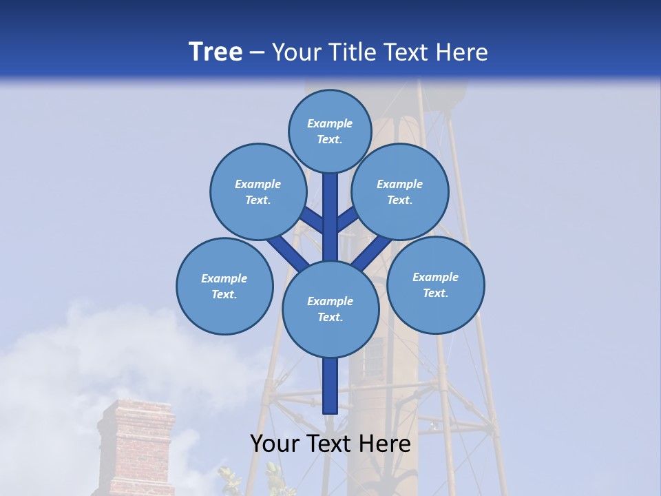 Water Tower PowerPoint Template