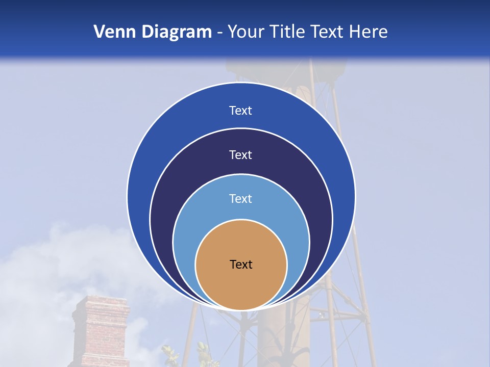 Water Tower PowerPoint Template