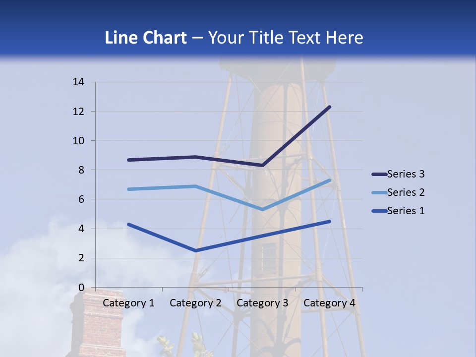 Water Tower PowerPoint Template