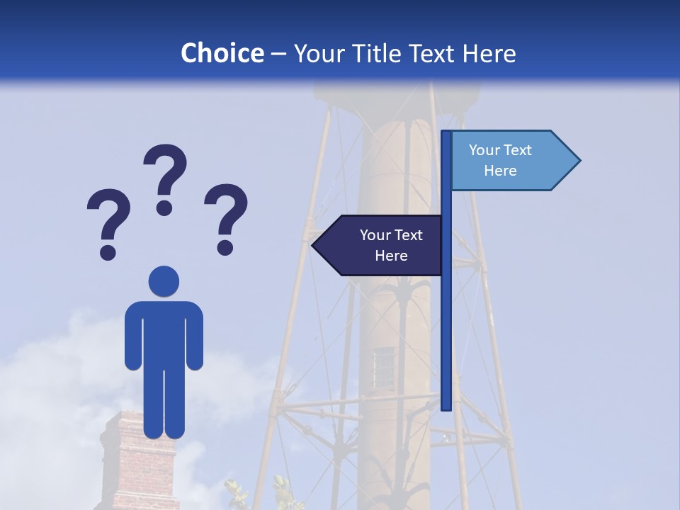 Water Tower PowerPoint Template
