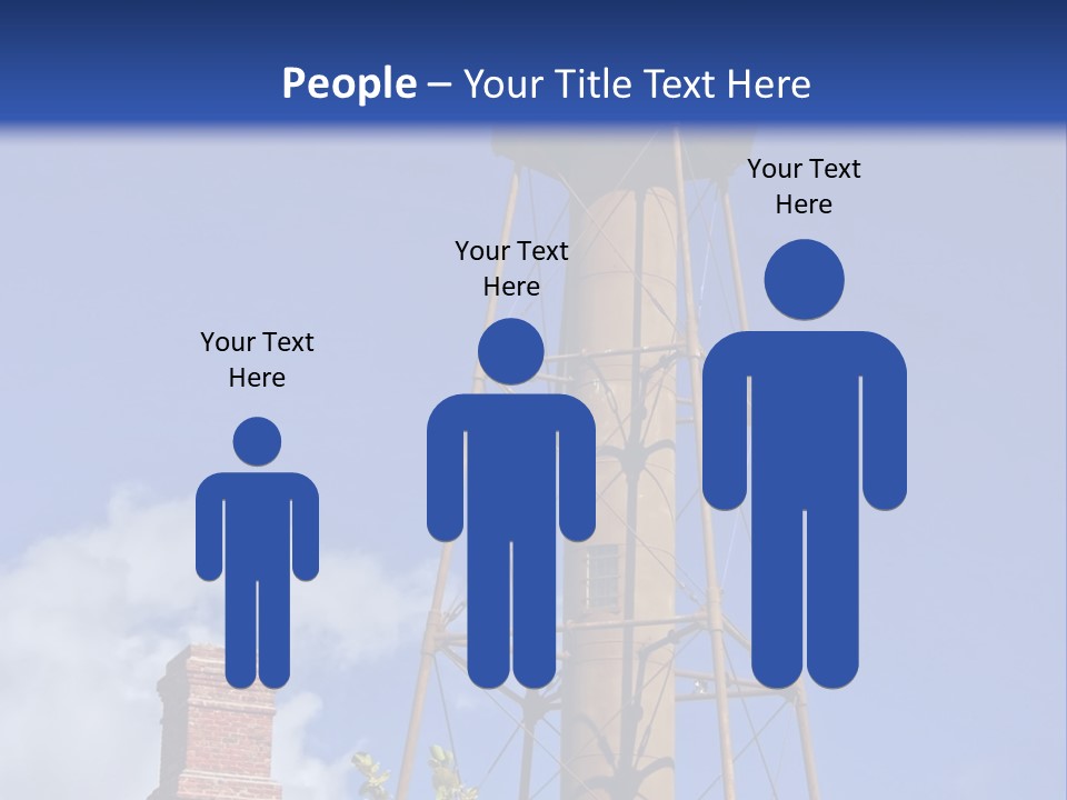 Water Tower PowerPoint Template