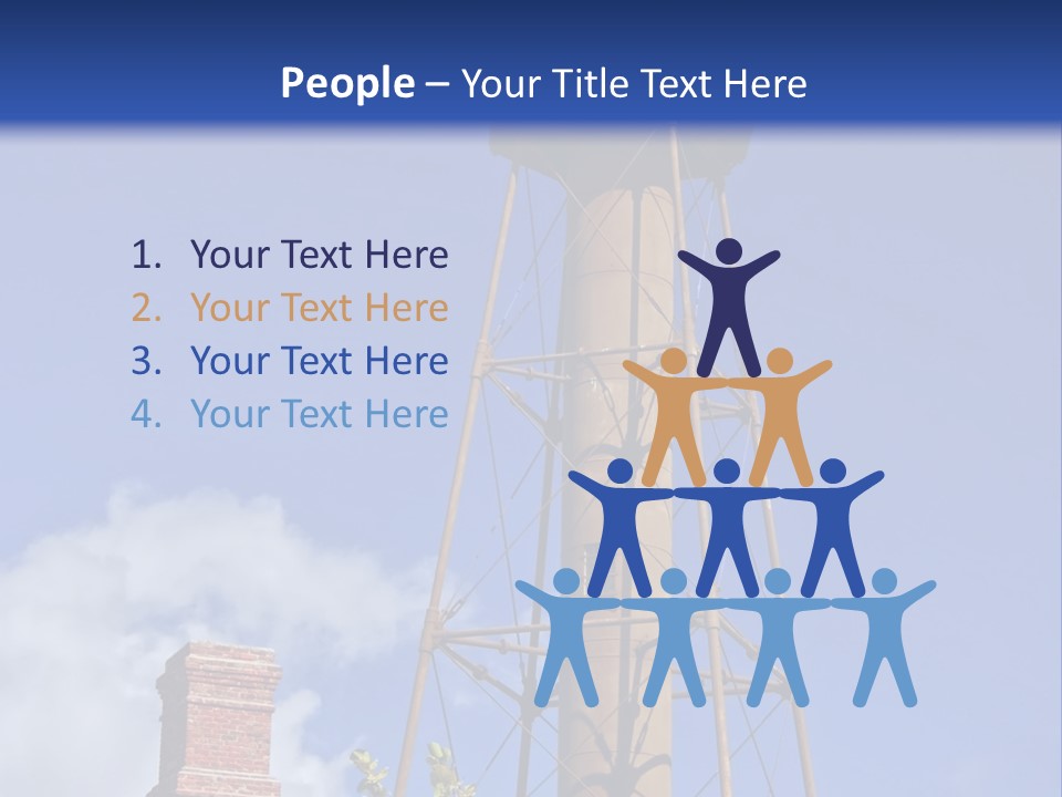 Water Tower PowerPoint Template