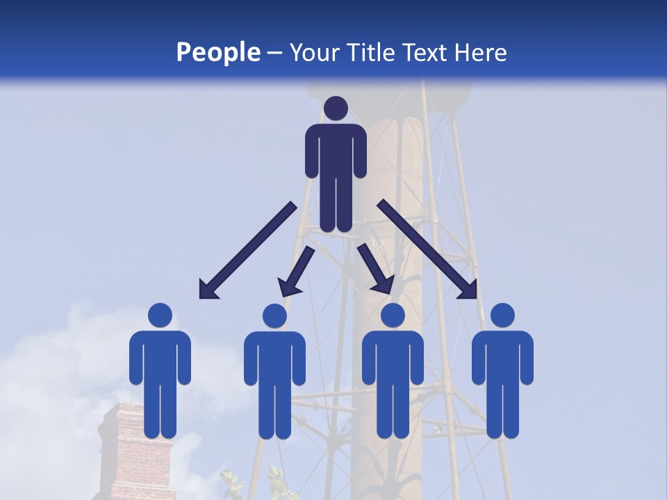 Water Tower PowerPoint Template