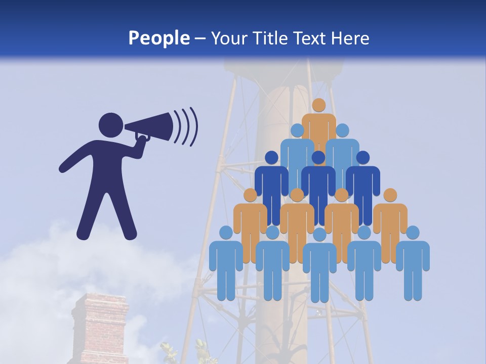 Water Tower PowerPoint Template