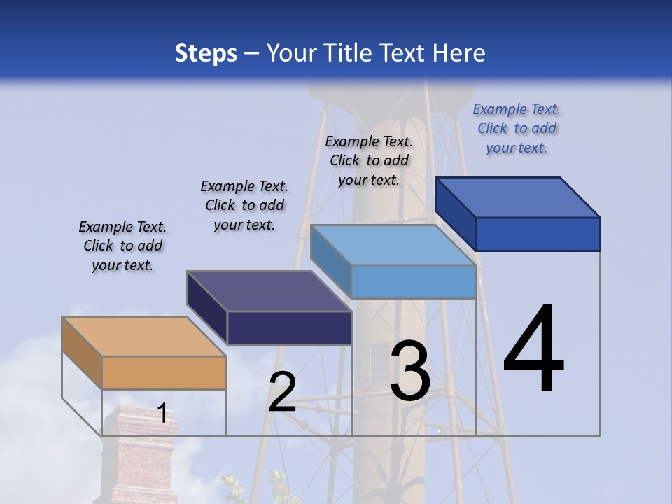 Water Tower PowerPoint Template