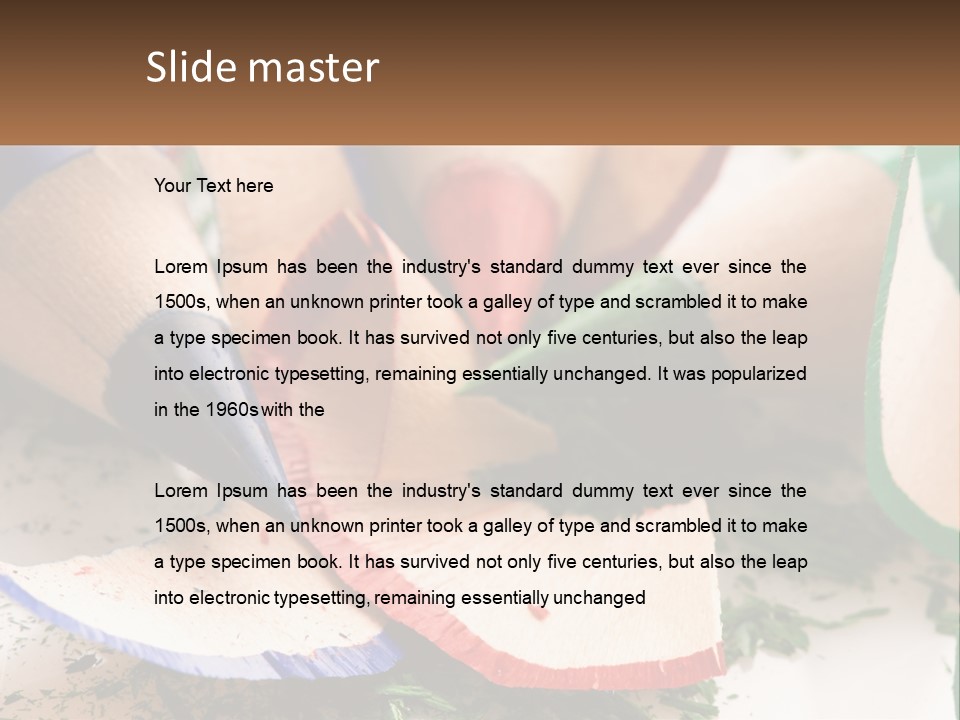 Sharpen Pencils PowerPoint Template