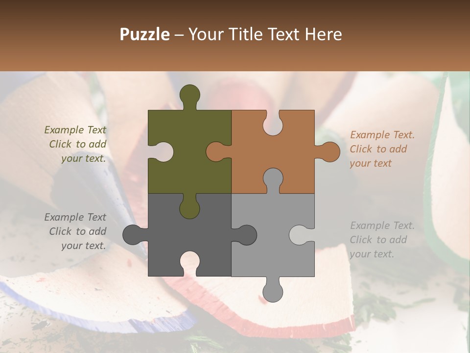 Sharpen Pencils PowerPoint Template