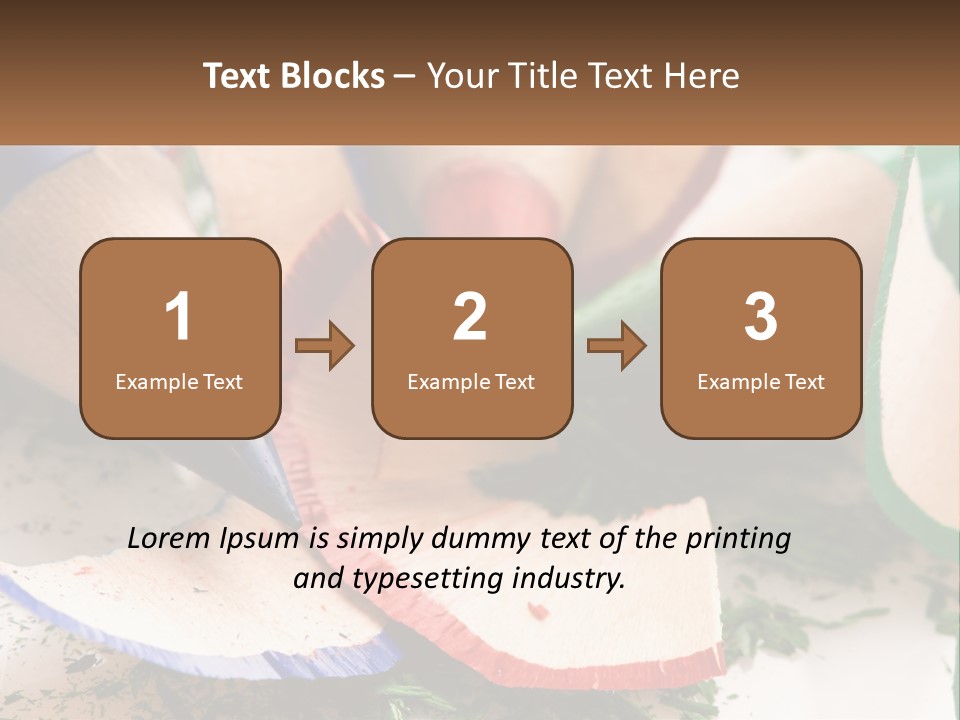 Sharpen Pencils PowerPoint Template