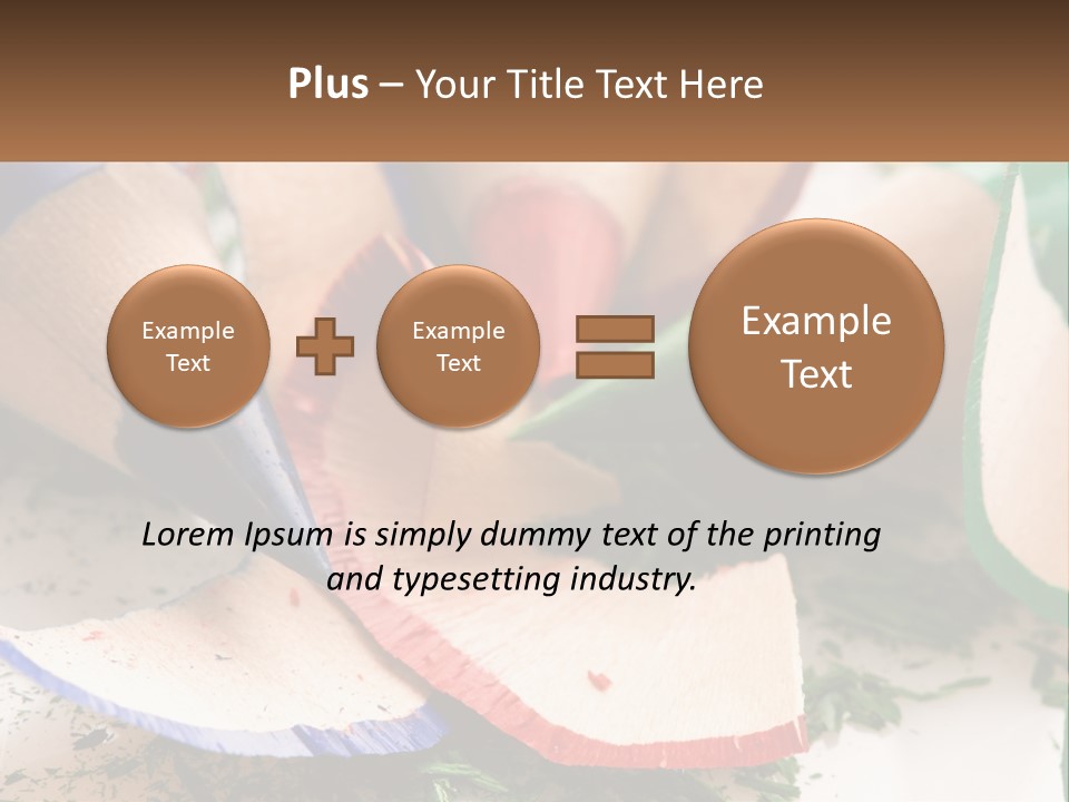 Sharpen Pencils PowerPoint Template