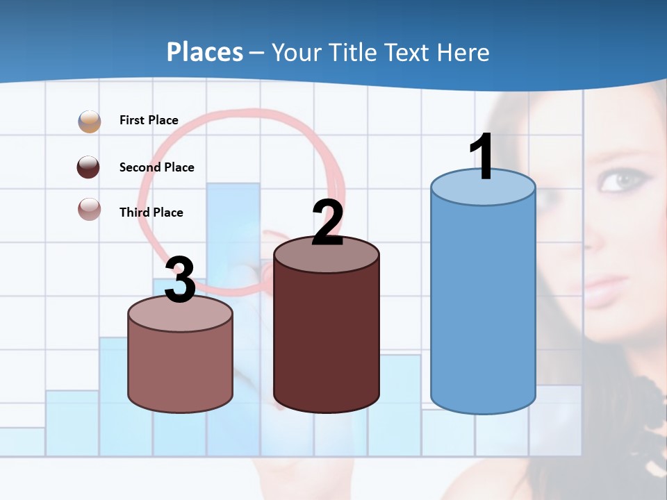 Growth Chart PowerPoint Template