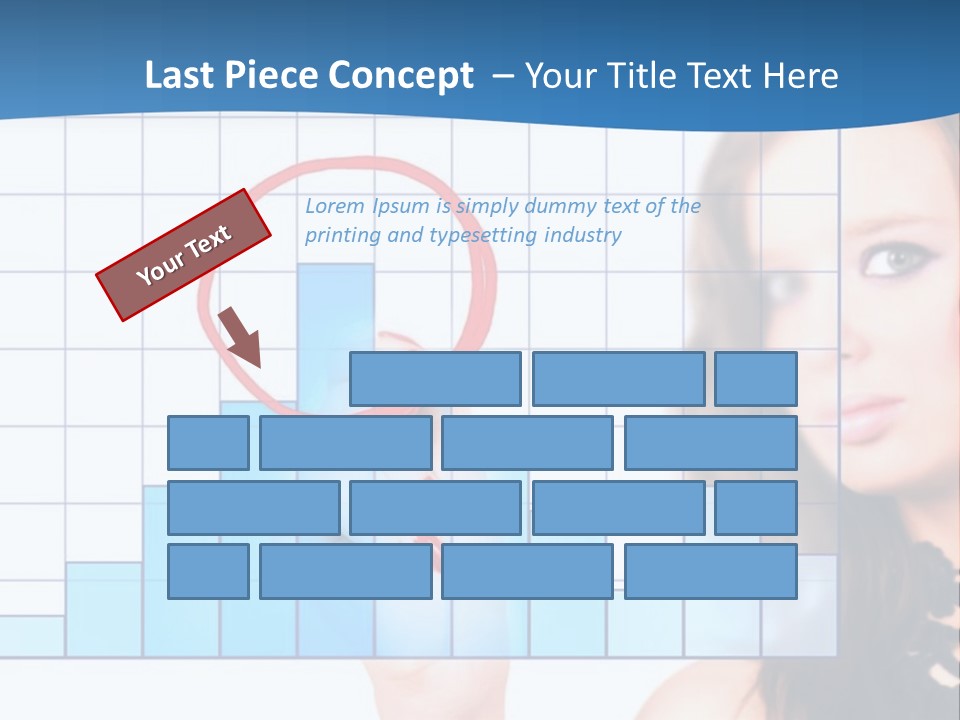 Growth Chart PowerPoint Template