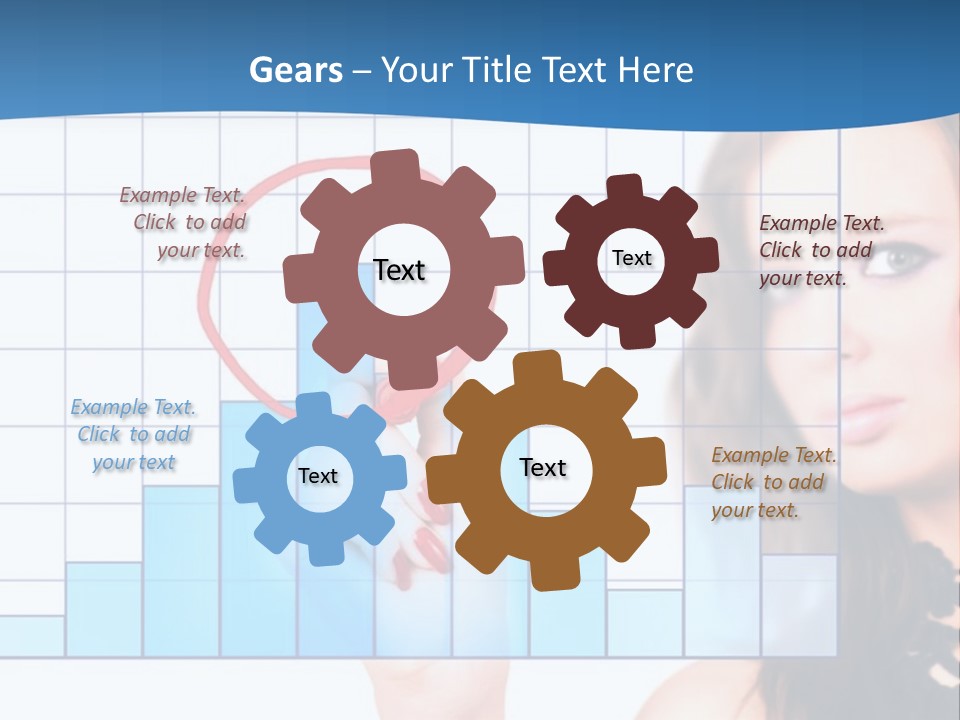 Growth Chart PowerPoint Template