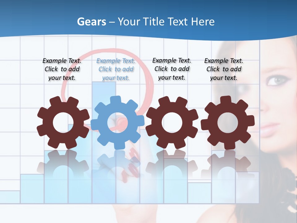 Growth Chart PowerPoint Template