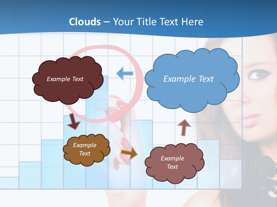 Growth Chart PowerPoint Template