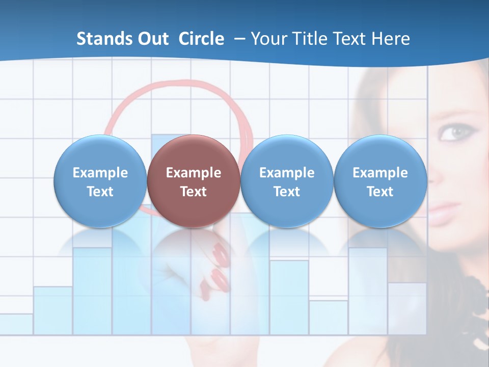 Growth Chart PowerPoint Template