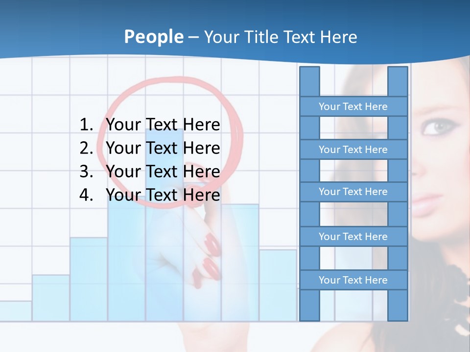 Growth Chart PowerPoint Template
