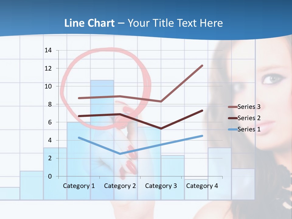 Growth Chart PowerPoint Template