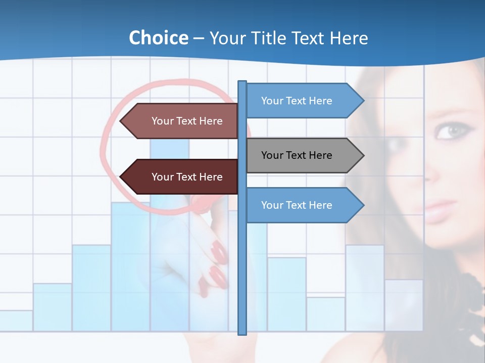 Growth Chart PowerPoint Template