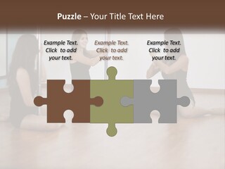 Gymnast Girls PowerPoint Template