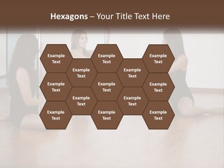 Gymnast Girls PowerPoint Template