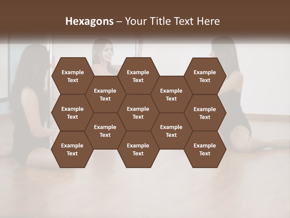 Gymnast Girls PowerPoint Template