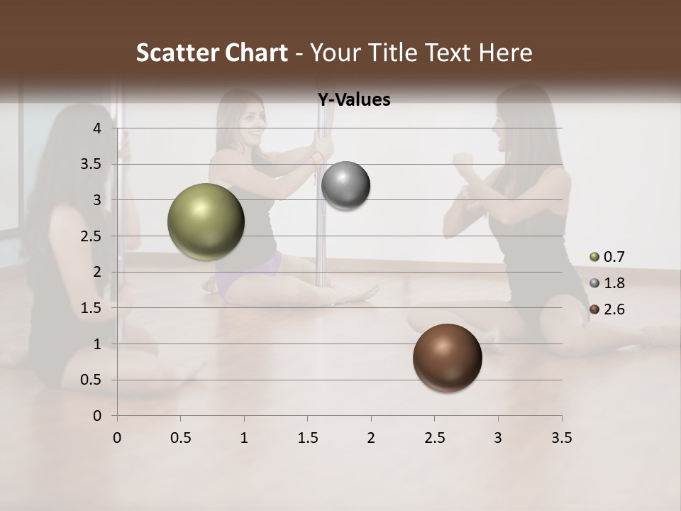 Gymnast Girls PowerPoint Template