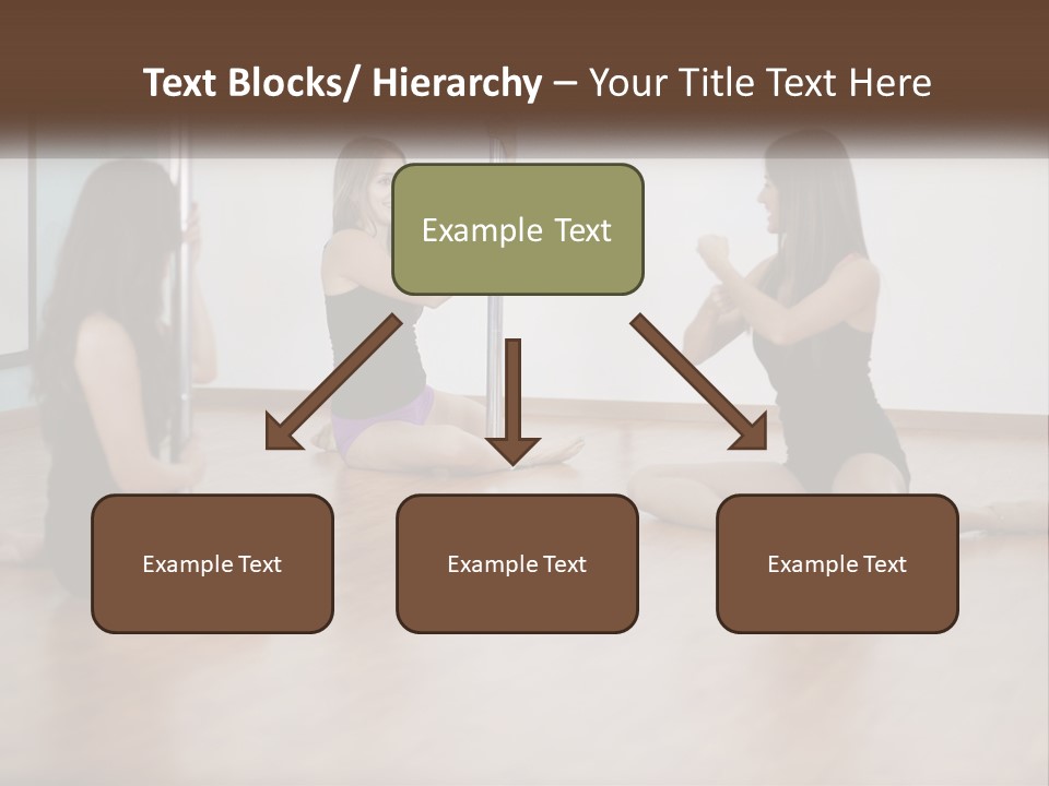 Gymnast Girls PowerPoint Template