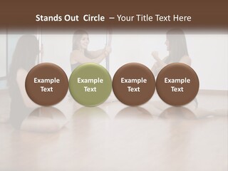 Gymnast Girls PowerPoint Template