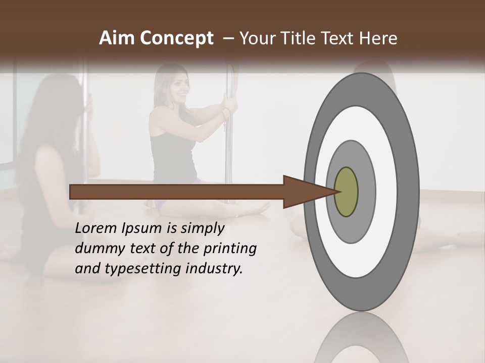 Gymnast Girls PowerPoint Template