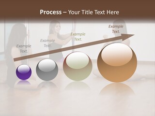 Gymnast Girls PowerPoint Template