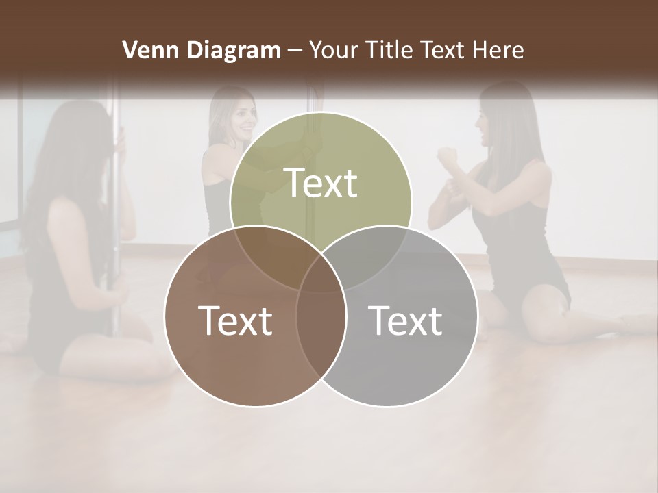 Gymnast Girls PowerPoint Template