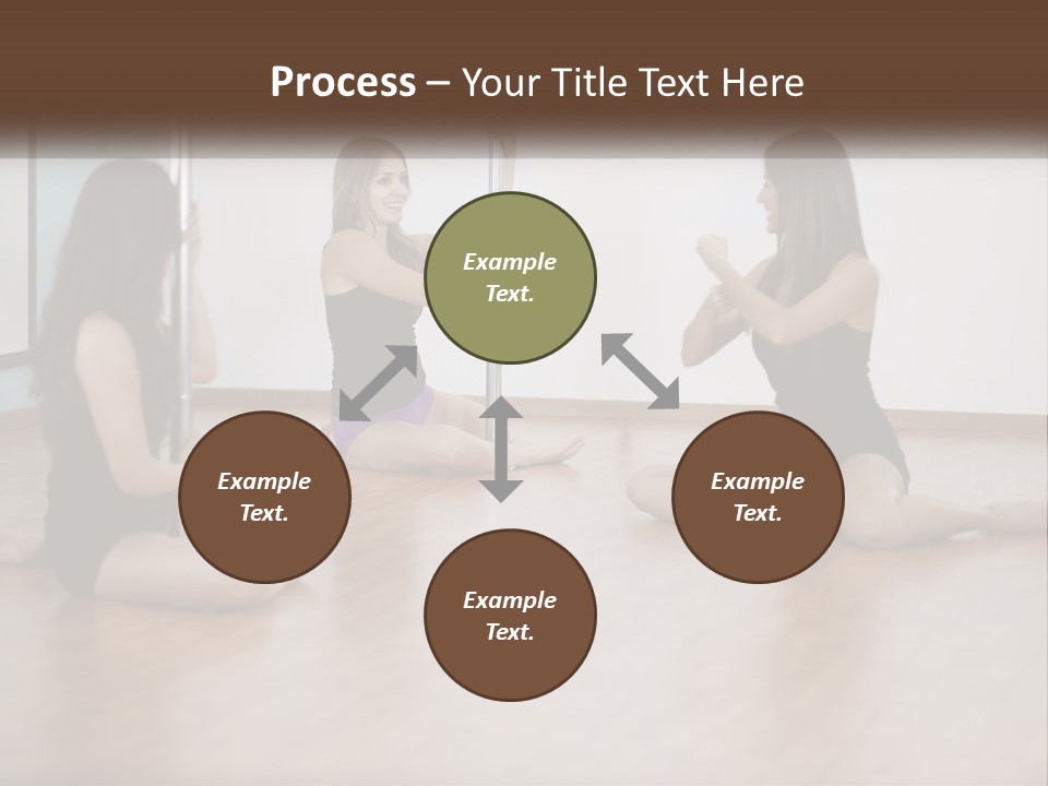 Gymnast Girls PowerPoint Template