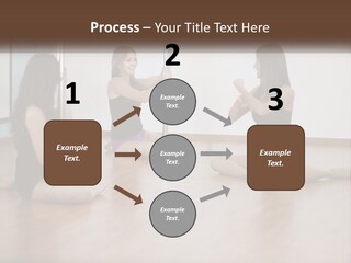 Gymnast Girls PowerPoint Template
