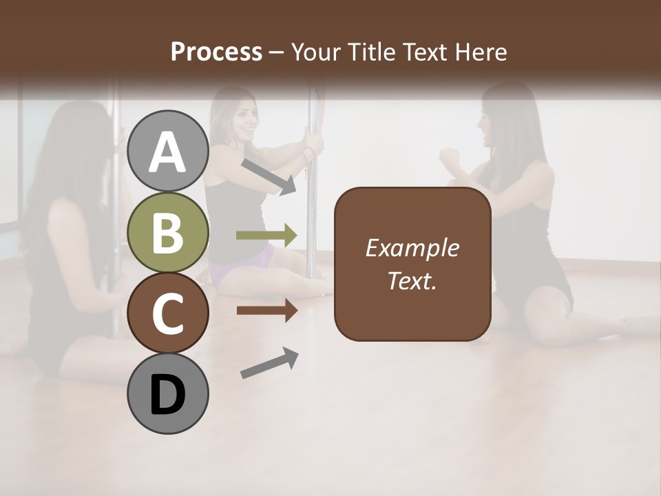 Gymnast Girls PowerPoint Template