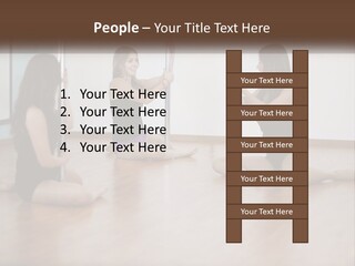 Gymnast Girls PowerPoint Template