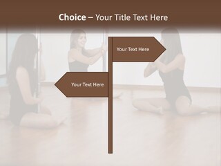 Gymnast Girls PowerPoint Template