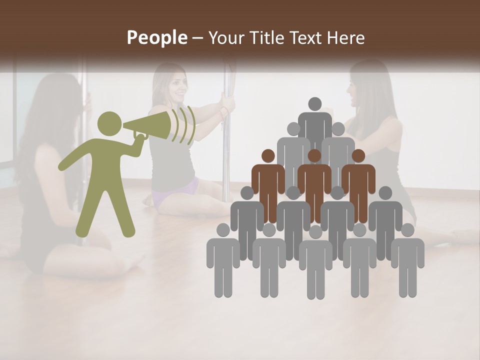 Gymnast Girls PowerPoint Template