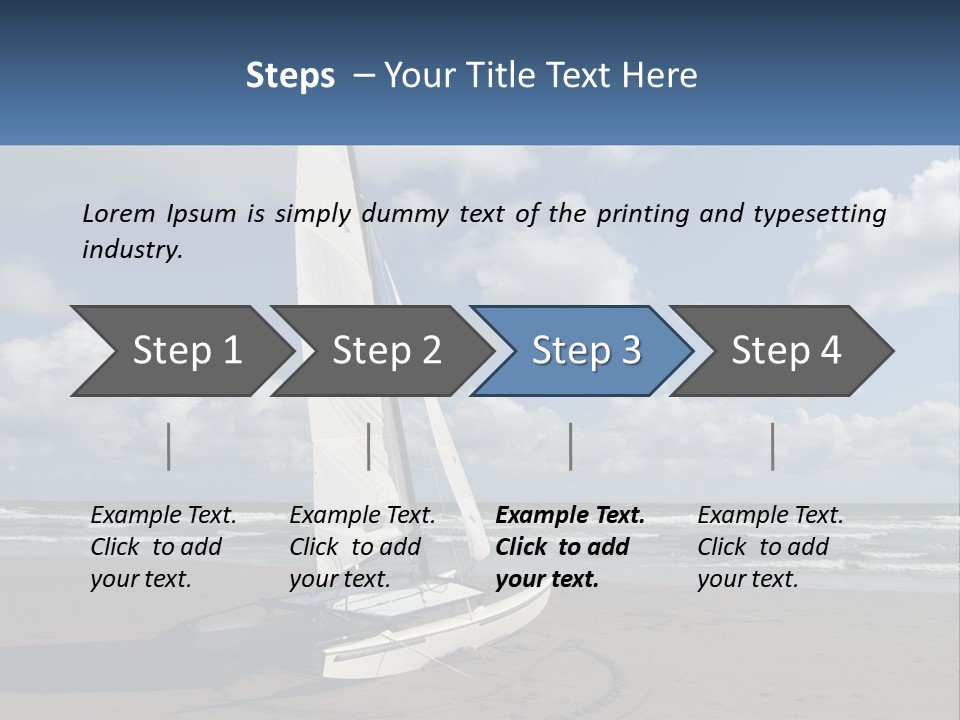 Sailboat PowerPoint Template