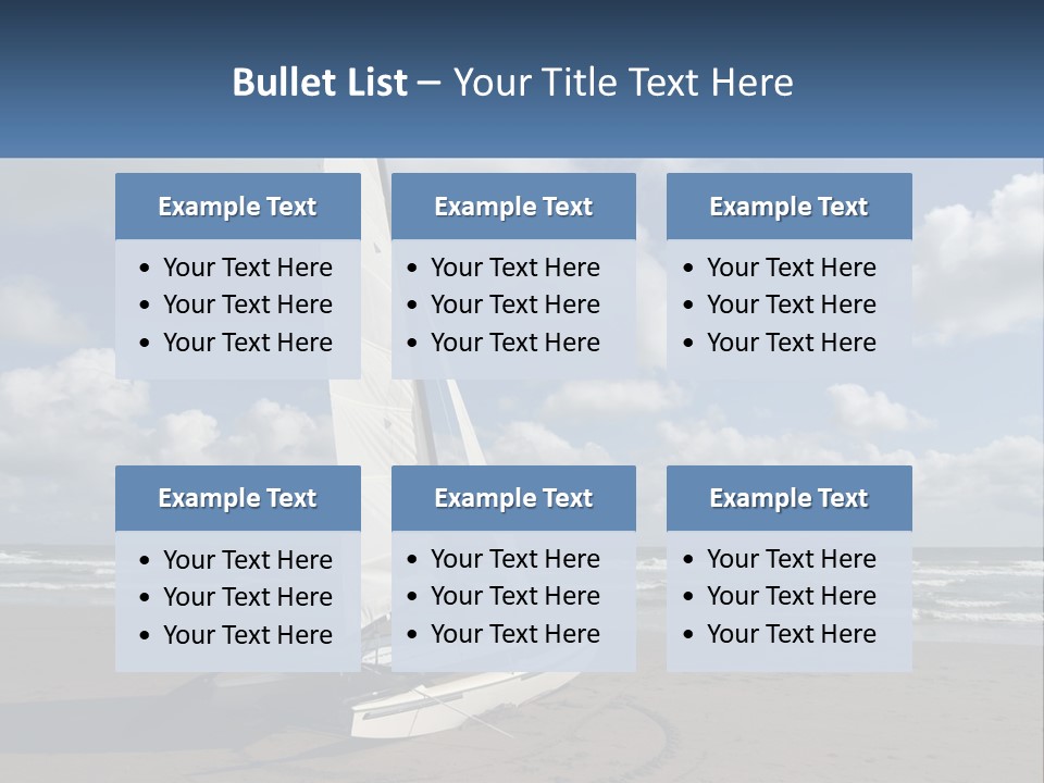 Sailboat PowerPoint Template