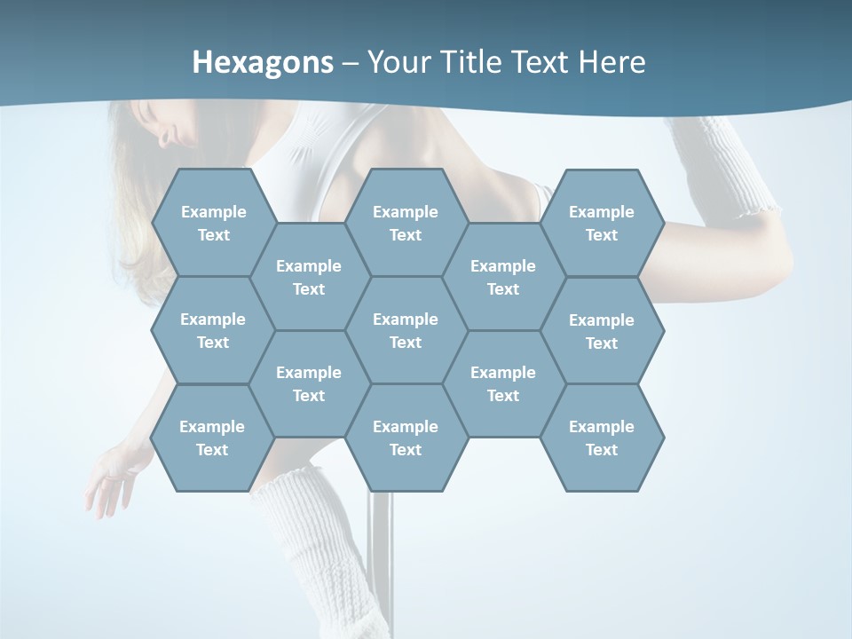 Girl On A Pole PowerPoint Template