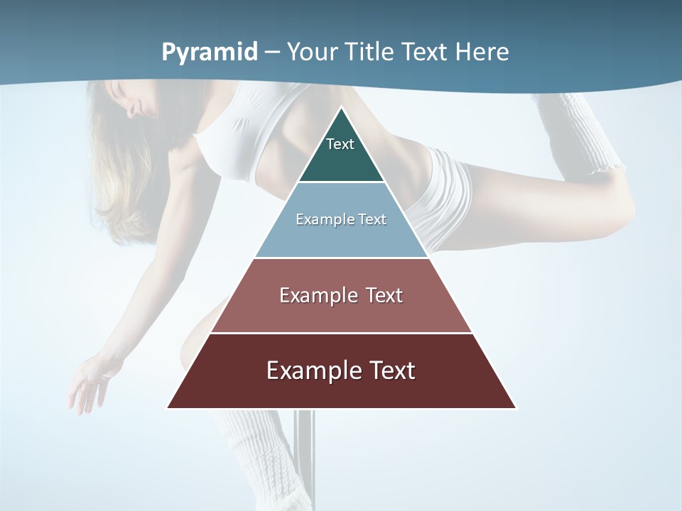 Girl On A Pole PowerPoint Template