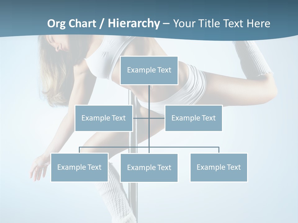 Girl On A Pole PowerPoint Template