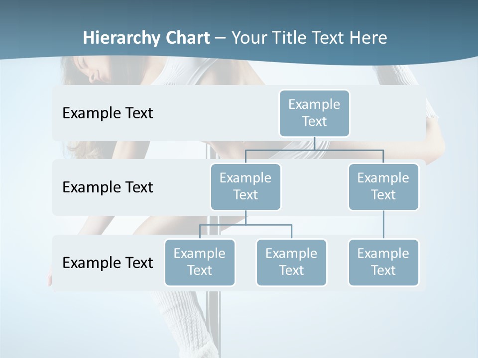 Girl On A Pole PowerPoint Template