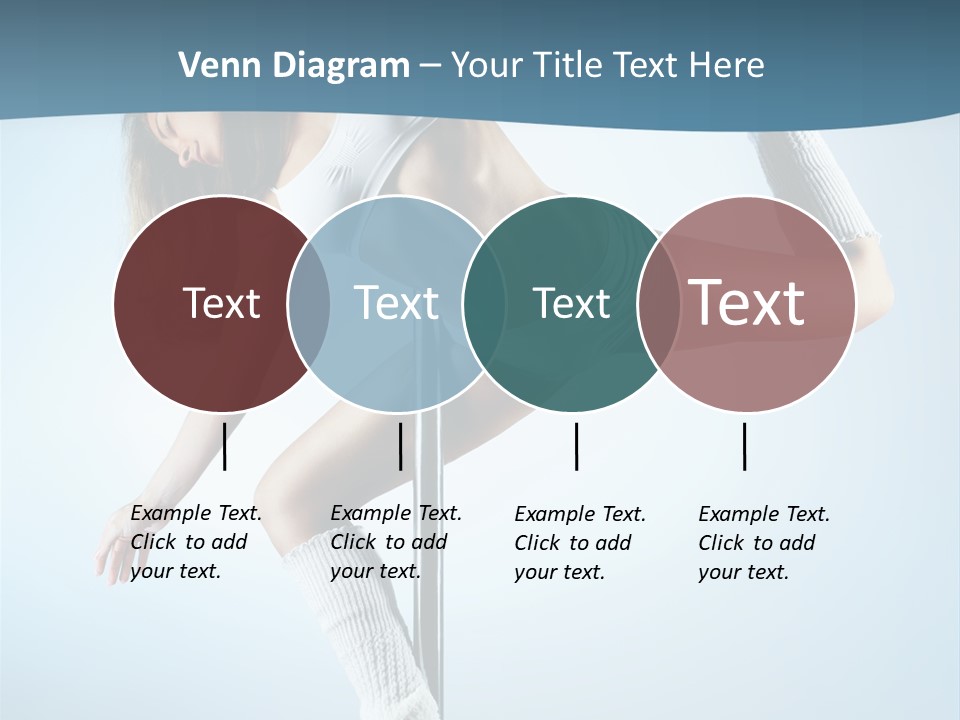 Girl On A Pole PowerPoint Template