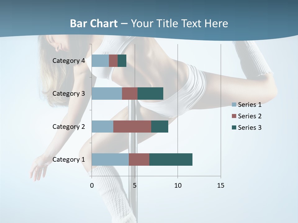 Girl On A Pole PowerPoint Template